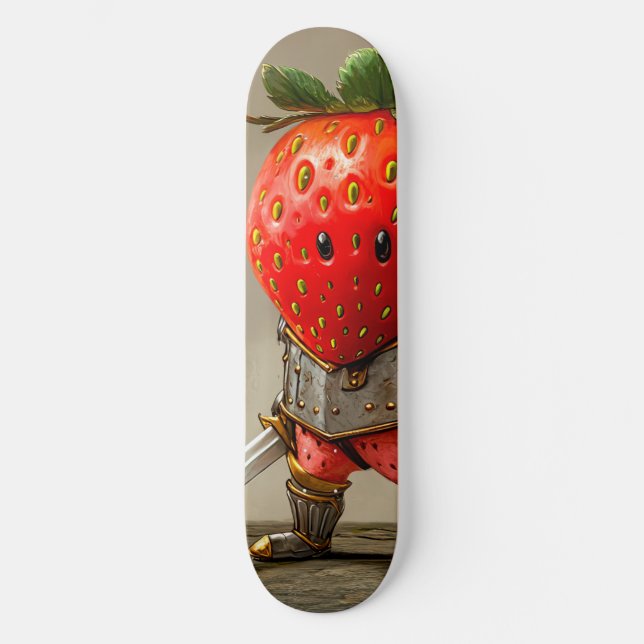 Skate Guerreiro Morango (Frente)