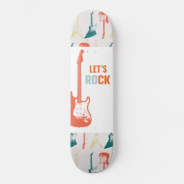 Skate Guitar Rock and Roll Music Rockstar