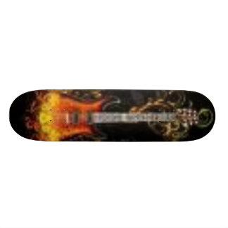 Skate guitarra