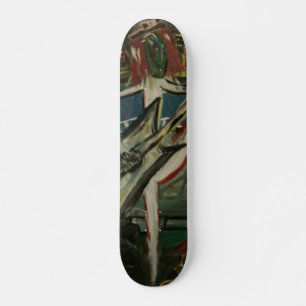 Skate Guitarrista Abstrato