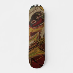 Skate Guitarrista Abstrato II