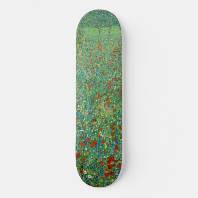 Skate Gustav Klimt - Campo Poppy (Frente)