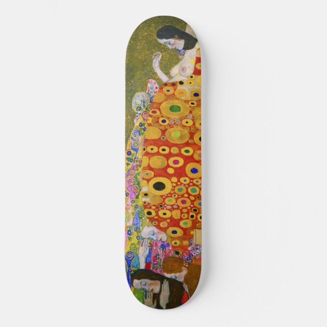 Skate Gustav Klimt - Esperança II (Frente)