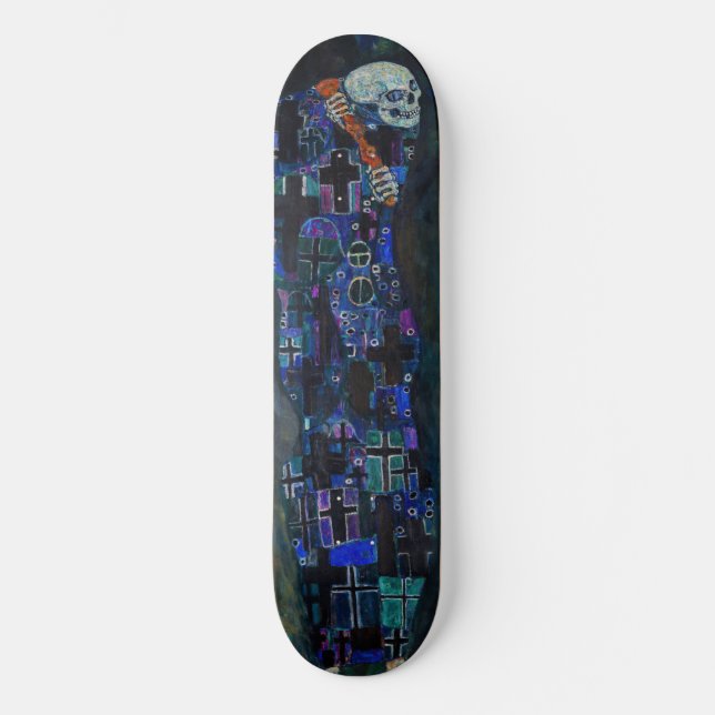 Skate Gustav Klimt - Morte e Vida (Frente)