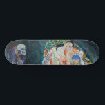 Skate Gustav Klimt - Morte e Vida<br><div class="desc">Morte e vida - Gustav Klimt,  Oil on Canvas,  1910-1915</div>