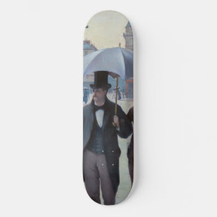 Skate Gustave Caillebotte - Rua de Paris; Dia Chuvoso
