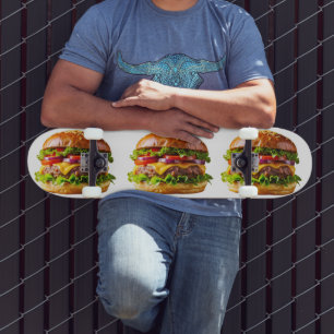 Skate Hambúrguer de SlipperyJoe's apetitoso crocante ba