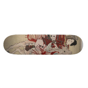 Skate Hangakujo, samurai fêmea cerca de 1885