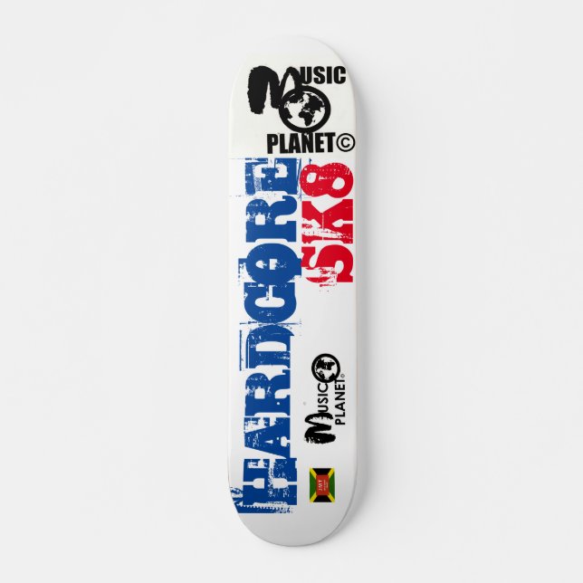 Skate HARDCORE SK8, Deck 7¾" (Frente)