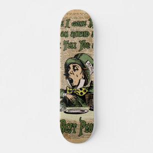Skate Hatter louco, Alice no país das maravilhas, arte