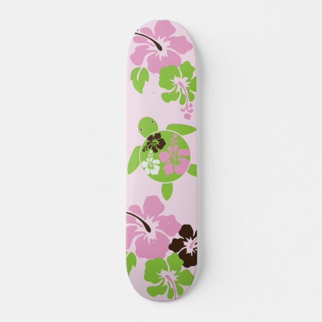 Skate havaiano doce da menina de Honu (Frente)
