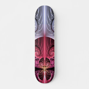 Skate Heartbeat, Abstrato Surreal Fantasy Arte Fractal
