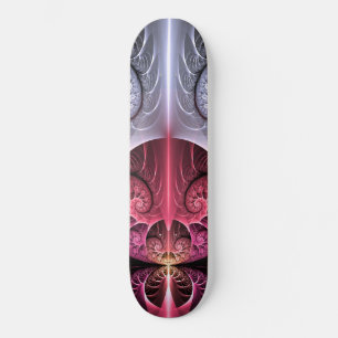 Skate Heartbeat, Abstrato Surreal Fantasy Fractal Art Sk