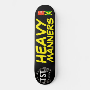 SKATE HEAVY MANNERS SKATEBOARDS / JMT SKATERBOARDS