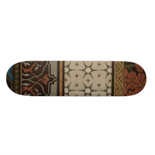 Skate Heirloom Têxtil com Padrões Decorativos