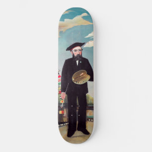 Skate Henri Rousseau - Autorretrato-Paisagem