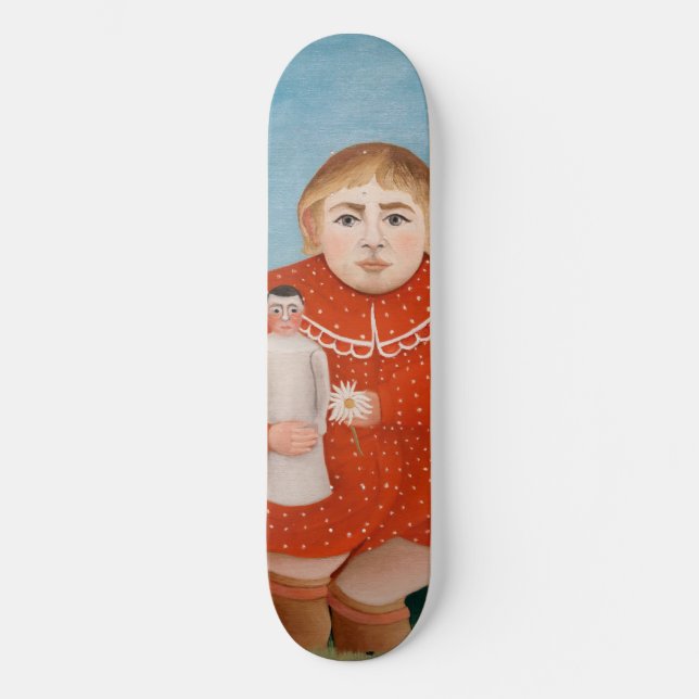 Skate Henri Rousseau - Criança com uma Doll (Frente)