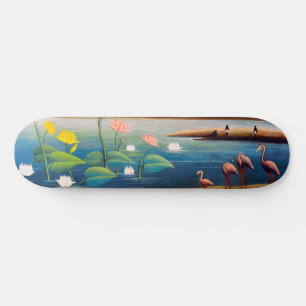 Skate Henri Rousseau - Os Flamingos