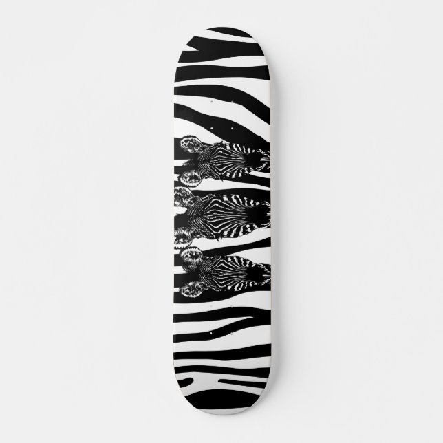 Skate Herança Zebra Incrível na Impressão Zebra (Frente)