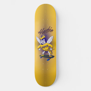 Skate Herbie Skateboards com seu trompete