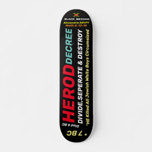 skate HEROD DECREE, deck de 7¾"