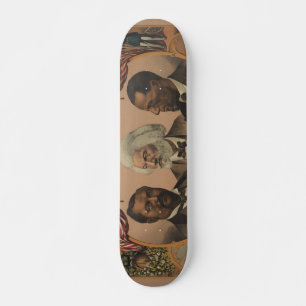 Skate Heróis da Corrida Colorida 1881 Frederick Douglass