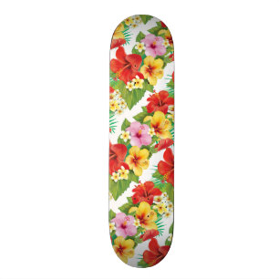 Skate Hibiscus tropical das ilhas