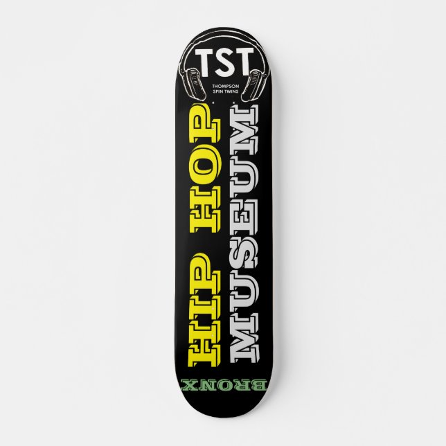 Skate HIP HOP MUSUEM Skateboard, deck de 7¾" (Frente)