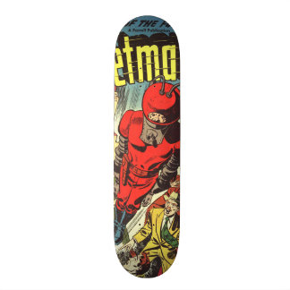 Skate História em quadrinhos retro - Rocketman