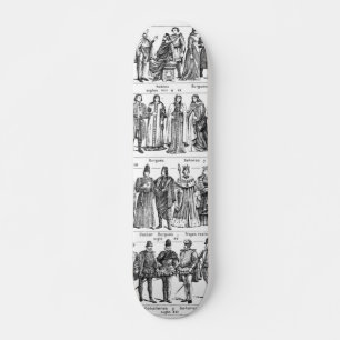 Skate histórico dos trajes