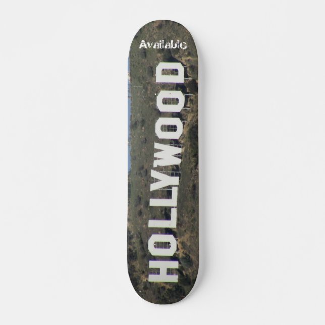 Skate "Hollywood disponível furou " (Frente)