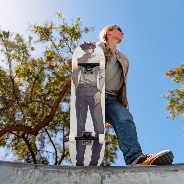 Skate Homem anime elegante (Ao ar livre 1)