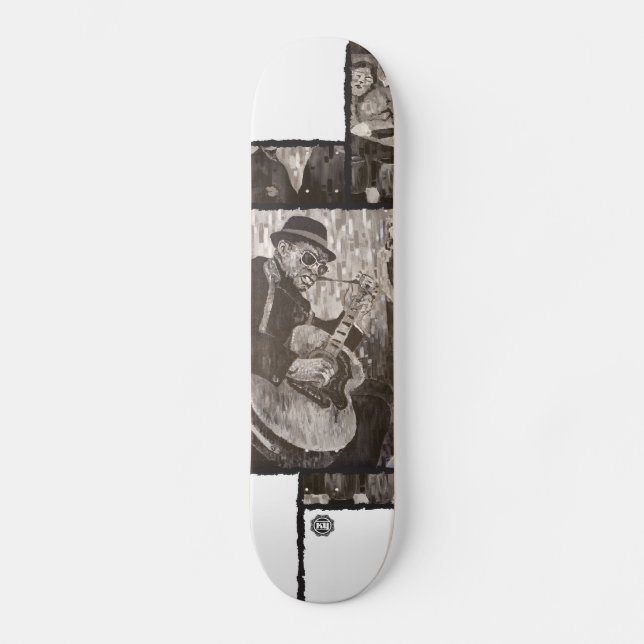 Skate Homem do blues (Frente)