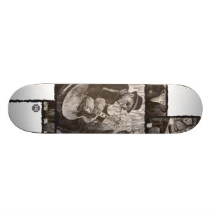 Skate Homem do blues