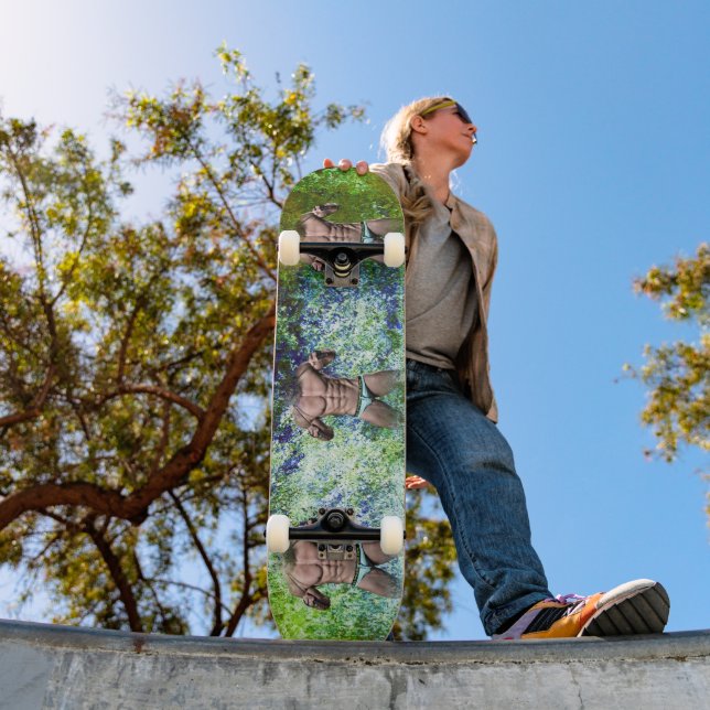 Skate Homem sexy muscular branco de SlipperyJoe, alto-fa (Ao ar livre 1)