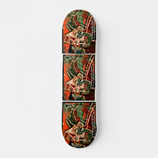 Skate Homenagem ao Mistro (Frente)