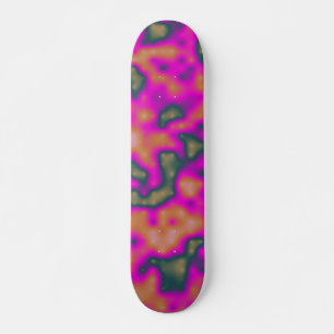 Skate Hora de Partir o Quadro de Bombeiros Rosa Selvagem