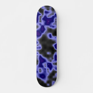 Skate Hora de Partir o Quadro de Capa Azul Selvagem