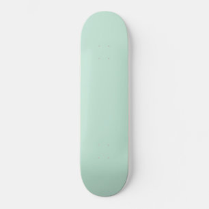 Skate hortelã-maria verde-minimalista elegante planície