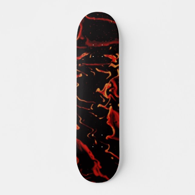Skate Hot Lava - personalize o seu (Frente)