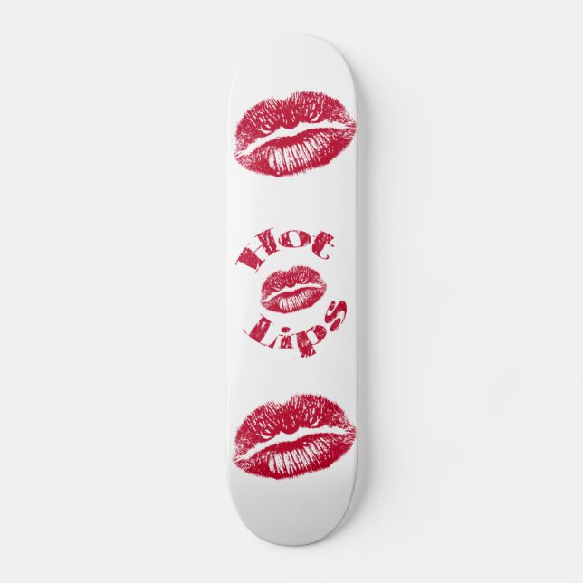 Skate Hot Lips, Red Lips (Frente)