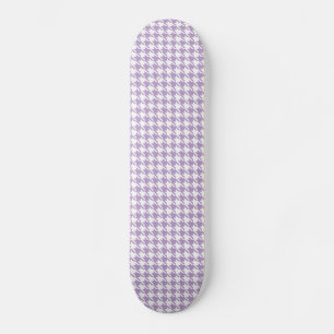 Skate Houndstooth Lilac e Branco
