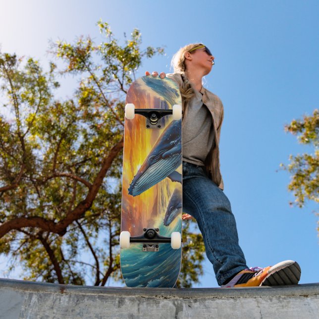 Skate Humpbacks no espaço Design por Rich AMeN Gill (Ao ar livre 1)