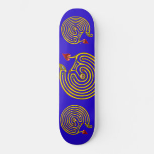 Skate HYPER LABYRINTH, blue