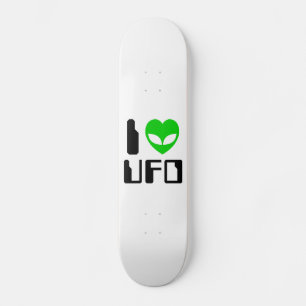 Skate I Alienígena Heart UFO