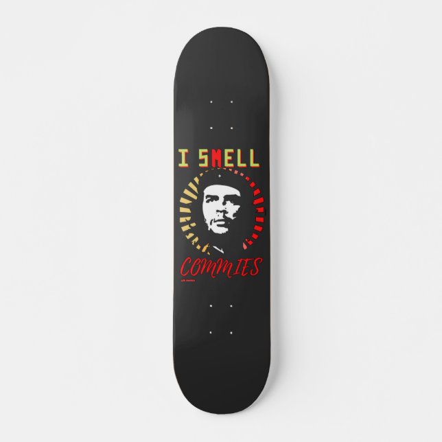 skate "I CHEIL COMMIES" (Frente)