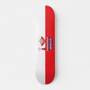 Skate I Heart Love Mission Texas