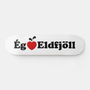 Skate I Heart (Love) Volcanoes [Ég Elska Eldfjöll]