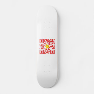 Skate I Love Vietnam (Tôi Yêu Viet Nam) Flag QR Code