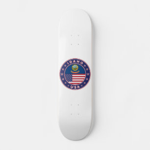 Skate Idaho, Idaho EUA, adesivo de Idaho
